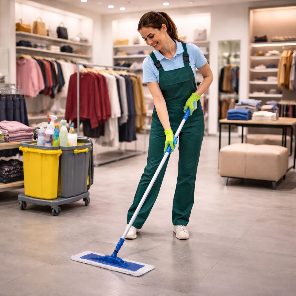 Reinigung von Handelsgeschäften in Halle (Saale)